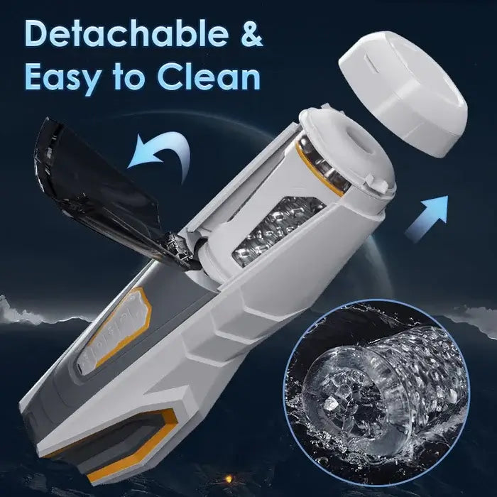 AVENGER 11 Modes Thrusting Rotating Auto Masturbator with Ultra Realistic Vagina | Automatic Masturbators by NyoKii Pre Order | AVENGER 11 Strong Modes Thrusting Rotating Auto Masturbator with Ultra Realistic Vagina has 3 Thrust Modes & 4 Rotation Modes &