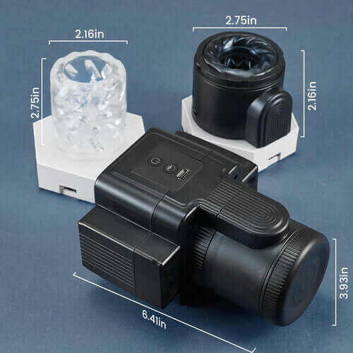 Camera Shape 3 IN1 Detachable Multifunctional Male Masturbator | Automatic Masturbators by NyoKii Pre Order | Camera Shape 3 IN1 Detachable Multifunctional Male Masturbator HIGHLIGHTS 1. A Multi-function machine that can be disassembled to form multiple e
