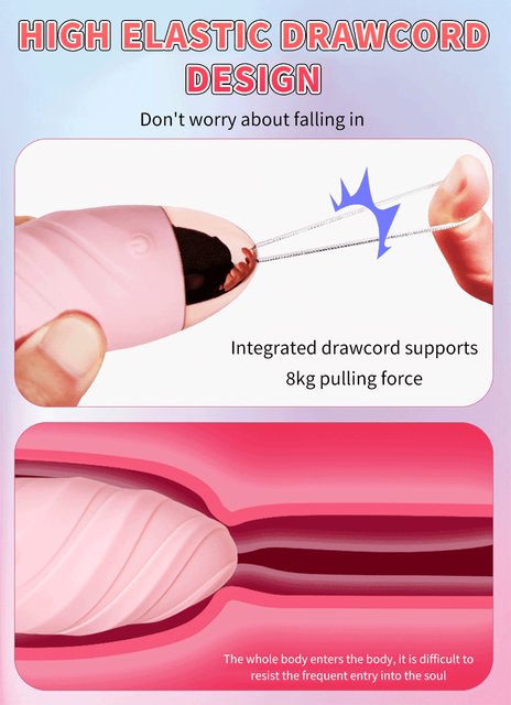 App-Controlled Egg Vibrator - VB08 | Vibrator by NyoKII | App ထဲမှာ Account ဖွင့်ပြီး Vibrator နဲ့ချိတ်လိုက်တာနဲ့ 1. Classic Mode 2. Game Mode 3. Video Mode 4. Music Mode 5. Draw Something 6. Shake it 7. Interactive Mode | Price K40000.00 | Buy from NyoKi