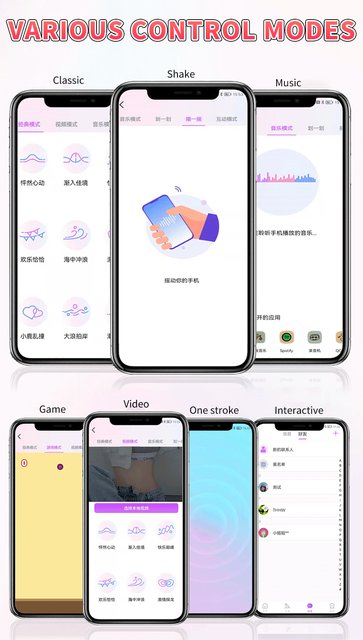 App-Controlled Egg Vibrator - VB08 | Vibrator by NyoKII | App ထဲမှာ Account ဖွင့်ပြီး Vibrator နဲ့ချိတ်လိုက်တာနဲ့ 1. Classic Mode 2. Game Mode 3. Video Mode 4. Music Mode 5. Draw Something 6. Shake it 7. Interactive Mode | Price K40000.00 | Buy from NyoKi
