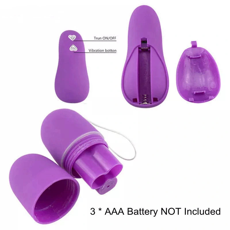 Multi-Frequency Mini Egg Remote Control Vibration Egg - VB39