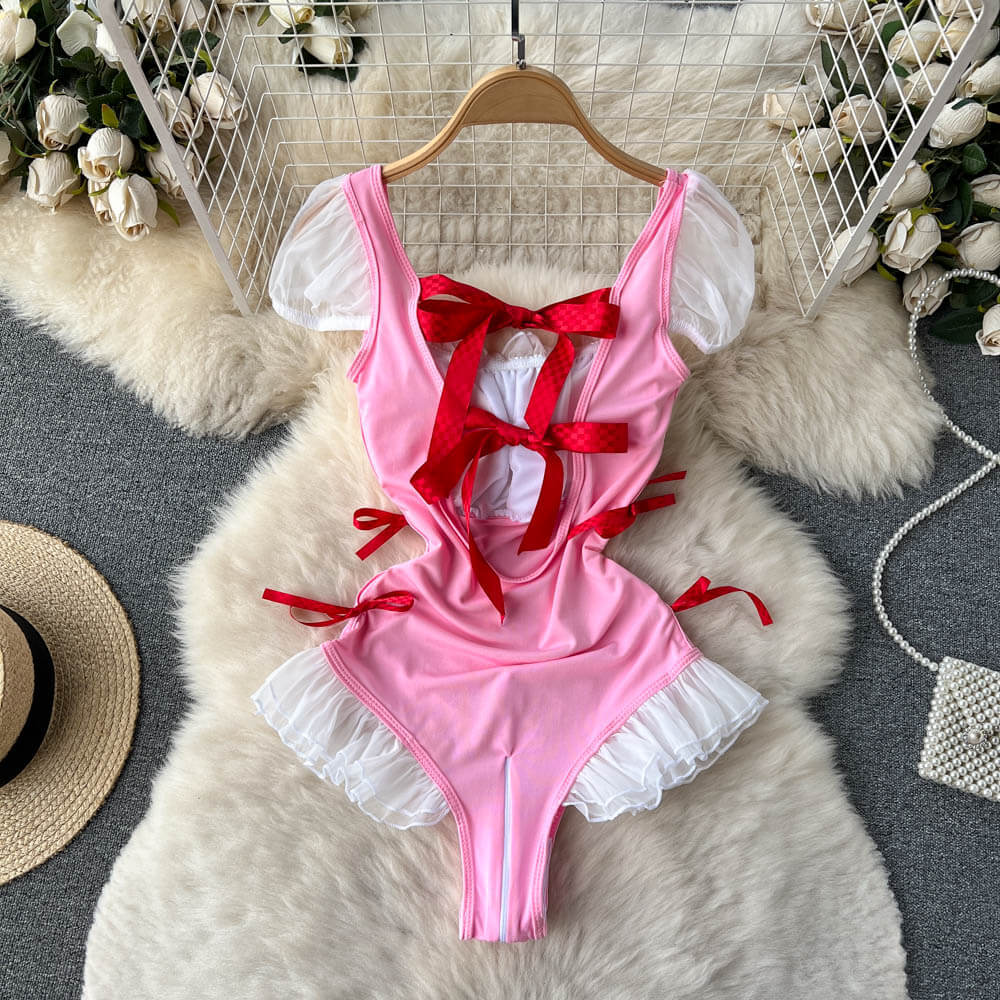 Jk Anime One Piece Bodysuit SCD0030 | Sexy Dress by NyoKII | Item Code - SCD0030 Size - Free Recommended Weight - 80-120lb Not Included - Stockings,Headband NyoKii | Price K16000.00 | Buy from NyoKii - E-commerce Sex Toy Store in Myanmar | Dresses