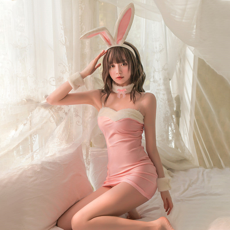 Pinky Bunny Girl Cosplay Outfit - SCS060PK