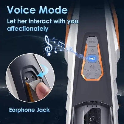 AVENGER 11 Modes Thrusting Rotating Auto Masturbator with Ultra Realistic Vagina | Automatic Masturbators by NyoKii Pre Order | AVENGER 11 Strong Modes Thrusting Rotating Auto Masturbator with Ultra Realistic Vagina has 3 Thrust Modes & 4 Rotation Modes &