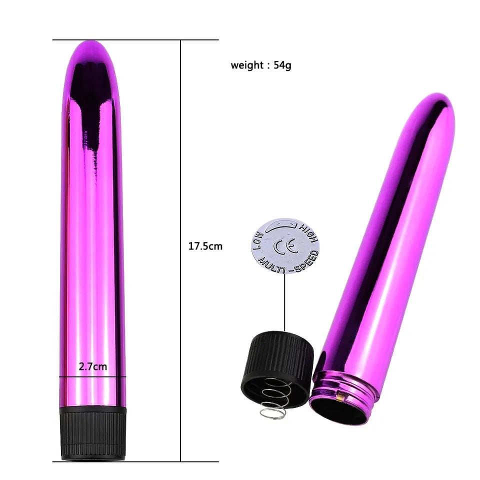 Bullet Anal Vibrator - VB27 | Vibrator by NyoKII | Bullet ပုံစံ vibrator လေးပါ ရှေ့ပေါက် နောက်ပေါက် ၂ခုလုံးတွင် အသုံပြူလို့ရပါတယ် Abs material အသုံးပြုထားပါတယ် AA battery 2လုံး ထည့်သွင်းအသုံးပြုရပါမယ် အရှည် ၇ | Price K14500.00 | Buy from NyoKii - E-commer