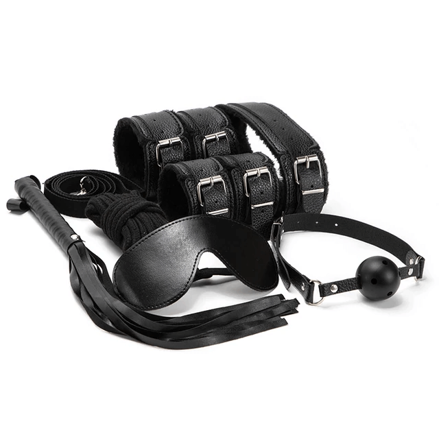 BDSM Set (7 Pcs) - SM07 | BDSM by NyoKii | BDSM ပစ္စည်း ၇ မျိုးပါ၀င်ပါတယ် မျက်လုံးစည်း ပါးစပ်စည်း လက်ထိပ် ခြေထိပ် လည်ပတ်ကြိုး ကြာပွတ် ကြိုး စသဖြင့် အစုံအလင်ပါ၀င်ပြီး နိုင်လွန်နဲ့ကတ္တီပါအသားကိုတွဲချုပ်ထားတာဖြစ | Price K30000.00 | Buy from NyoKii - E-commer