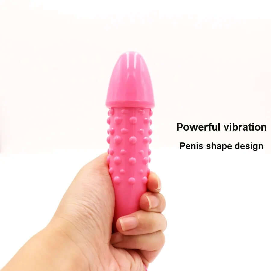 Mini Egg & Dildo Vibrator - VB23 | Vibrator by NyoKii | Experience ultimate pleasure with the Mini Egg & Dildo Vibrator - VB23. The combination of an egg and dildo vibrator allows for dual stimulation while the adjustable speed feature lets you customize