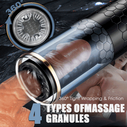 SWORDSMAN 10 Thrusting Spinning Suction Male Masturbator | spinning masturbator by NyoKii Pre Order | SWORDSMAN 10 Thrusting Spinning Suction Male Masturbator The powerful SWORDSMAN Spinning male masturbator provides 10 different thrusting spinning rhythm