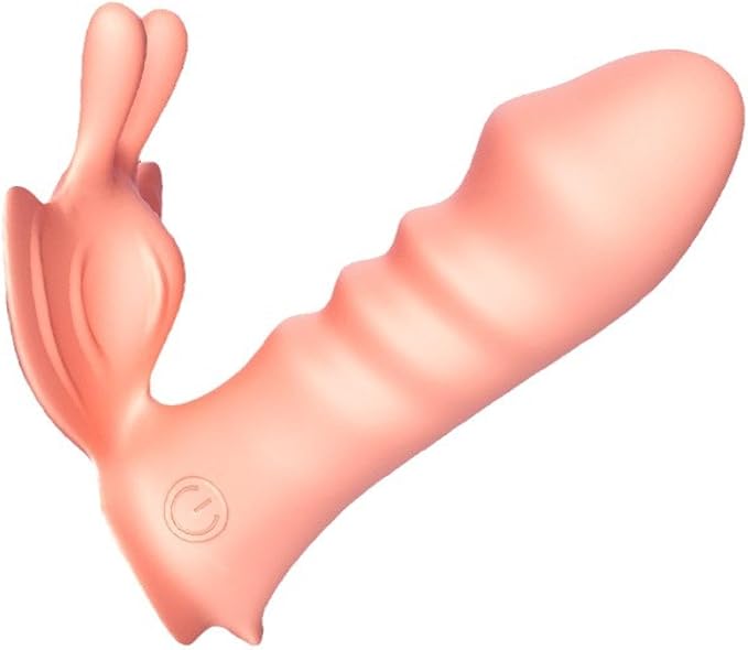 Remote Control Butterfly & Slug Dildo Panty Vibrator | Vibrator by NyoKii | Introducing the height of sophistication and pleasure with our Remote Control Butterfly Dildo Panty Vibrator - VB21. Control the butterfly's delicate movements and enjoy the ultim