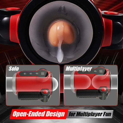 9 Thrusting 9 Vibrating Penis Training and Masturbation 2 IN 1 Adult Toy | Male Masturbators by NyoKii Pre Order | Train and pleasure yourself with our 9 Thrusting 9 Vibrating 2 IN 1 Adult Toy. Enjoy 9 different thrusting and vibrating intensities for the