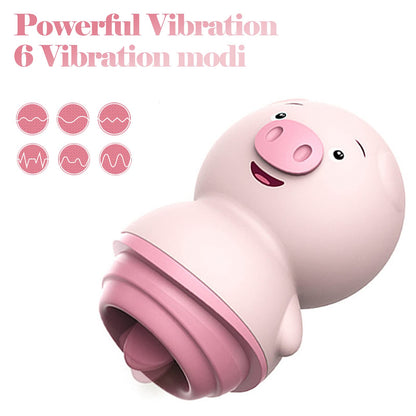 Piggy Licking Vibrator