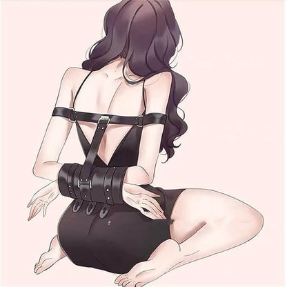 BDSM Back Hand Discipline Belt - SM18 | BDSM by NyoKii | | Price K35000.00 | Buy from NyoKii - E-commerce Sex Toy Store in Myanmar | Sex Toys & Erotic Games