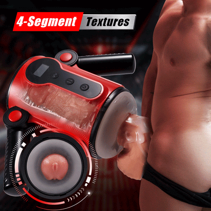 9 Thrusting 9 Vibrating Penis Training and Masturbation 2 IN 1 Adult Toy | Male Masturbators by NyoKii Pre Order | Train and pleasure yourself with our 9 Thrusting 9 Vibrating 2 IN 1 Adult Toy. Enjoy 9 different thrusting and vibrating intensities for the