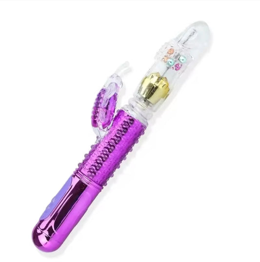 Butterfly Clitoral Rabbit Dildo Vibrator - DD19