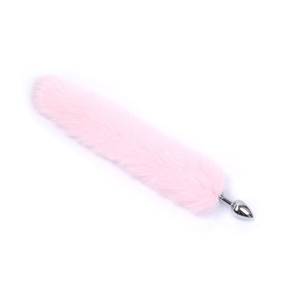 Fox Tail Butt Plug - AN03 | Anal Toys by NyoKII | Fox Tail Butt Plug ညိုကီတို့ရဲ့ စကီလေးကို ‌အမြှီးလေးတပ်ပေးလို့ရပါပြီ (သူ့ကိုအမြှီးတပ်ပေးလို့ဆိုပြီး ကိုယ့်ကို ဂျိုပြန်တပ်ပေးတော့လည်း ဘယ်တတ်နိုင်မလဲ ကံပေါ့ဗျာ) | Price K18000.00 | Buy from NyoKii - E-commer