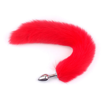 Fox Tail Butt Plug - AN03 | Anal Toys by NyoKII | Fox Tail Butt Plug ညိုကီတို့ရဲ့ စကီလေးကို ‌အမြှီးလေးတပ်ပေးလို့ရပါပြီ (သူ့ကိုအမြှီးတပ်ပေးလို့ဆိုပြီး ကိုယ့်ကို ဂျိုပြန်တပ်ပေးတော့လည်း ဘယ်တတ်နိုင်မလဲ ကံပေါ့ဗျာ) | Price K18000.00 | Buy from NyoKii - E-commer