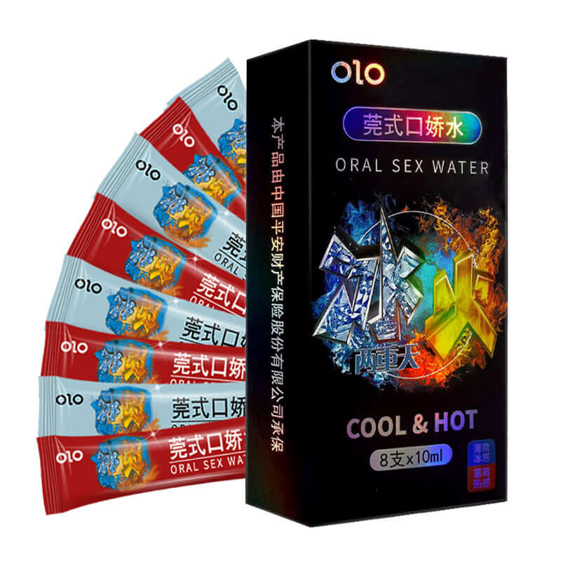 OlO Ice & Fire Oral Sex Water - LB09 | Lubricants by NyoKii | ပလွေမှုတ်တာတို့ ဘာဂျာမှုတ်တာတို့မှာ ပိုပြီး ဖီးလ်တက်အောင်လုပ်ပေးမယ့် OlO Ice and Fire Oral Sex Water ပါ OlO Oral Sex Water ငုံပြီး ပလွေမှုတ်ခံကြည့်လိုက်ဗျာ နတ်ပြည်တက်သွားသလား မှတ်ရတယ် ဘယ်လို ဖီ