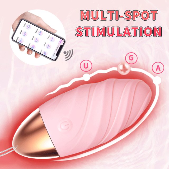 App-Controlled Egg Vibrator - VB08 | Vibrator by NyoKII | App ထဲမှာ Account ဖွင့်ပြီး Vibrator နဲ့ချိတ်လိုက်တာနဲ့ 1. Classic Mode 2. Game Mode 3. Video Mode 4. Music Mode 5. Draw Something 6. Shake it 7. Interactive Mode | Price K40000.00 | Buy from NyoKi