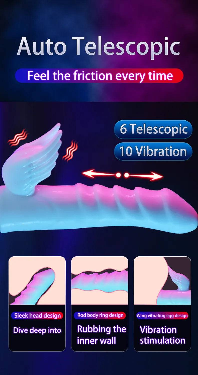 Angel's G-Spot Stimulation Dildo Vibrator