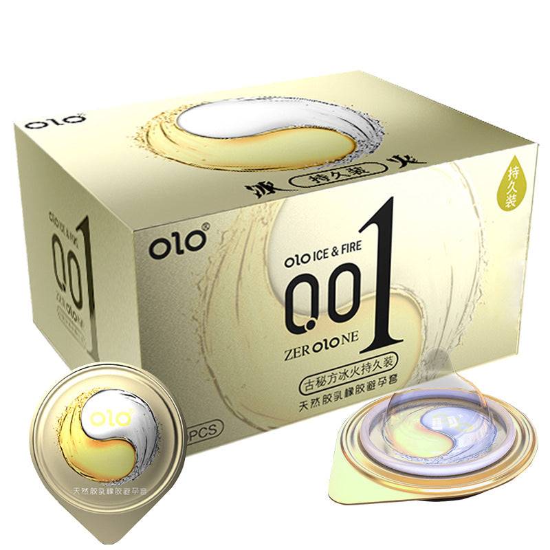 OlO Ice & Fire Ultra Delay Condom