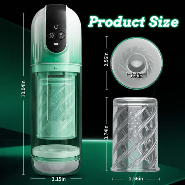 Underwater Pleasure-Rotating Tongue Water SPA Male Masturbator | Automatic Masturbators by NyoKii Pre Order | Underwater Pleasure-Rotating Tongue Water SPA Male Masturbator HIGHLIGHTS 1. 4-in-1 multifunctional cost-effective to save you more. 2. 7 modes o