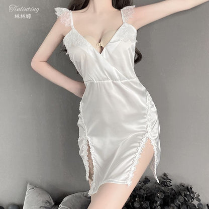 Summer Ice Silk Women's Nightgown SCD042