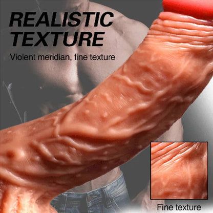 8 Inches Realistic Flexible Dildo