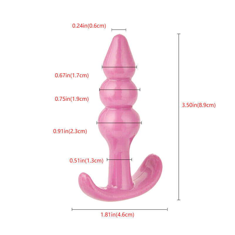 4 Pcs Silicone Anal Plug For Beginner To Pro - AN10 | Anal Toys by NyoKii | အခုမှစပြီး နောက်ပေါက် tryကြည့်ကြမယ့် သူ‌တွေအတွက် Beginner Level ကနေ Pro Level အထိ တဆင့်ချင်းတက်သွားလို့ရမယ့် နောက်ပေါက်ချဲ့ကိရိယာ Set လေးပါ ၁စုံမှာ Level 1 to 4 ဆို | Price K15000