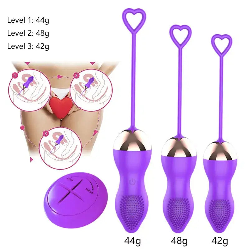 Remote Control Kegel Exerciser Vibrator - VB19 | Vibrator by NyoKii | Discover the Remote Control Kegel Exerciser Vibrator VB19 from Nyokii Sex Toy Store Myanmar. Ideal for discreet use during daily activities. | Price K60000.00 | Buy from NyoKii - E-comm