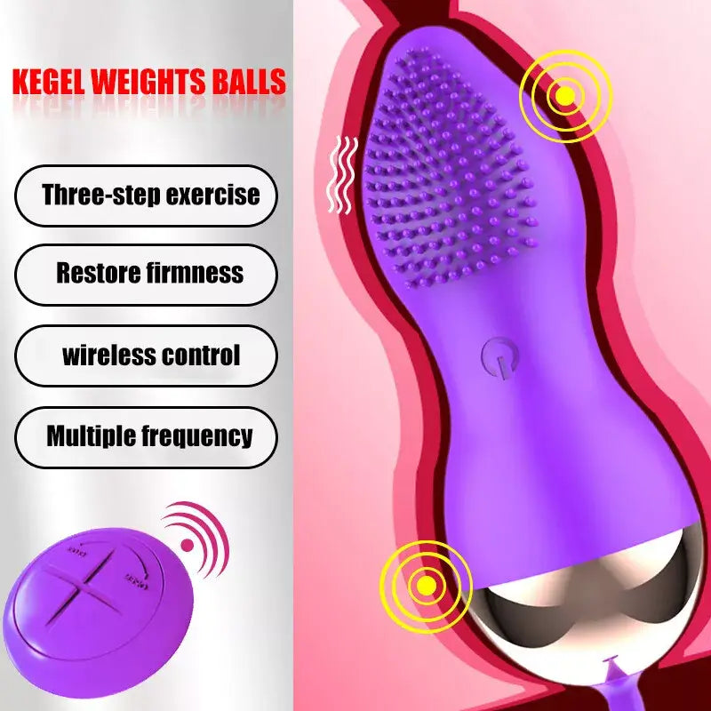 Remote Control Kegel Exerciser Vibrator - VB19 | Vibrator by NyoKii | Discover the Remote Control Kegel Exerciser Vibrator VB19 from Nyokii Sex Toy Store Myanmar. Ideal for discreet use during daily activities. | Price K60000.00 | Buy from NyoKii - E-comm