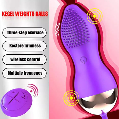 Remote Control Kegel Exerciser Vibrator - VB19 | Vibrator by NyoKii | Discover the Remote Control Kegel Exerciser Vibrator VB19 from Nyokii Sex Toy Store Myanmar. Ideal for discreet use during daily activities. | Price K60000.00 | Buy from NyoKii - E-comm